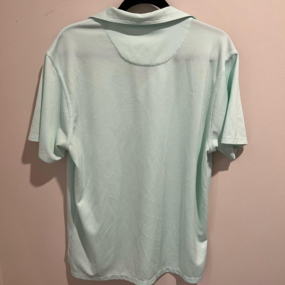 Caribbean Joe Men's Mint Polo Shirt - Picture 2 of 5